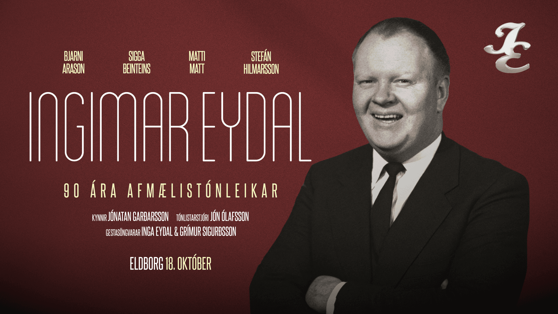 Ingimar Eydal 90 ára