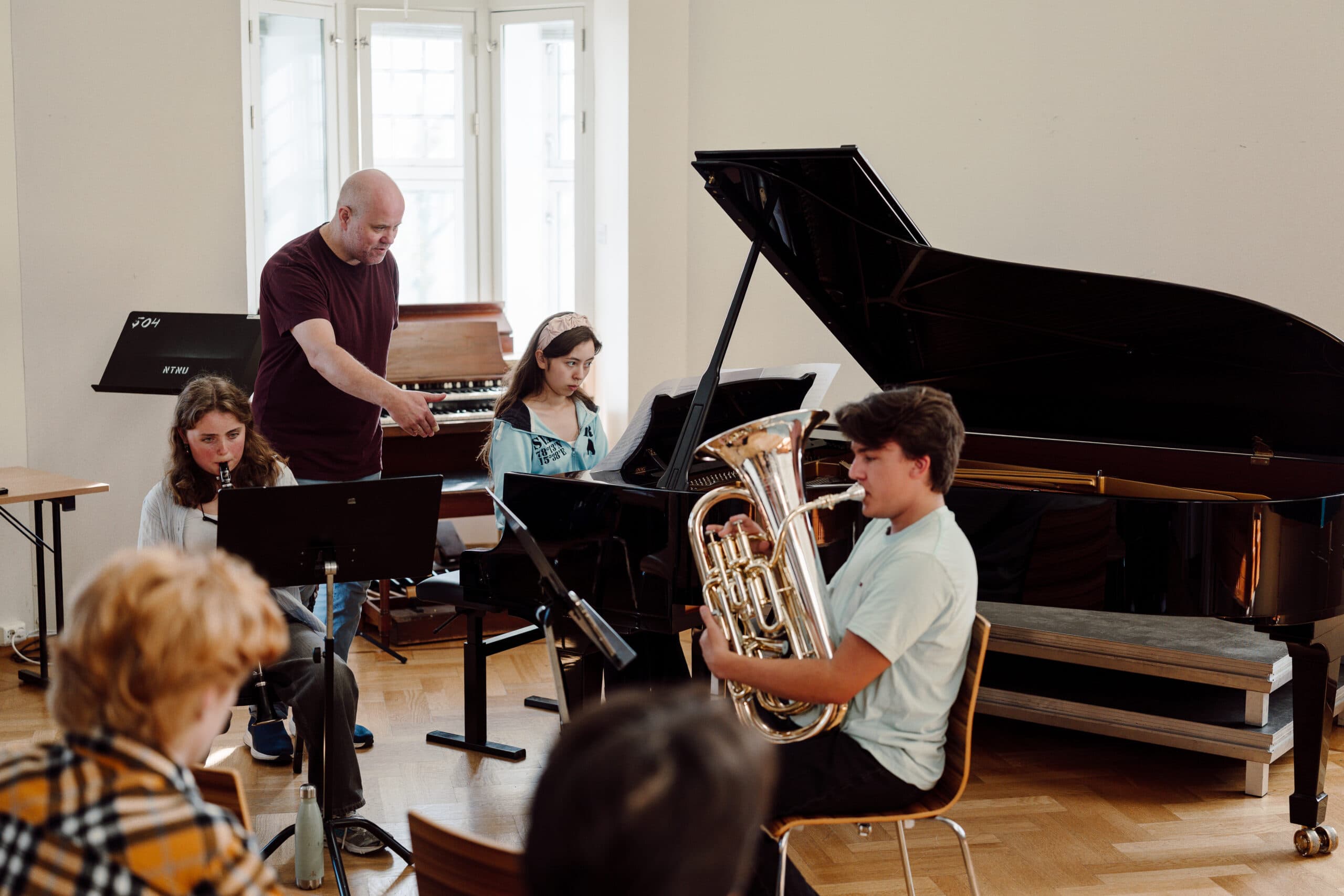 Konsert med elever fra talentutviklingsprogrammet TUP ved NTNU