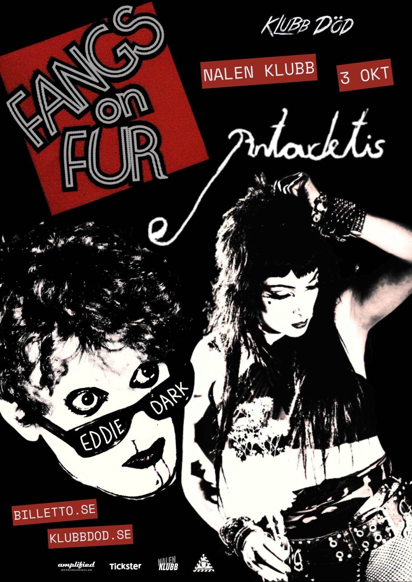 FANGS ON FUR + EDDIE DARK + ANTARKTIS