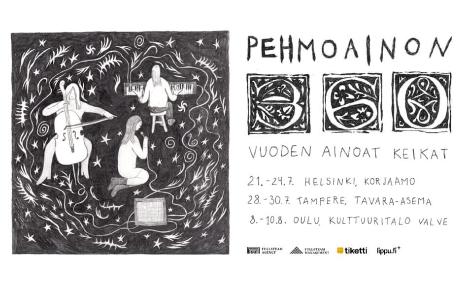 SOLD OUT: pehmoaino 360 – Vuoden ainoat keikat