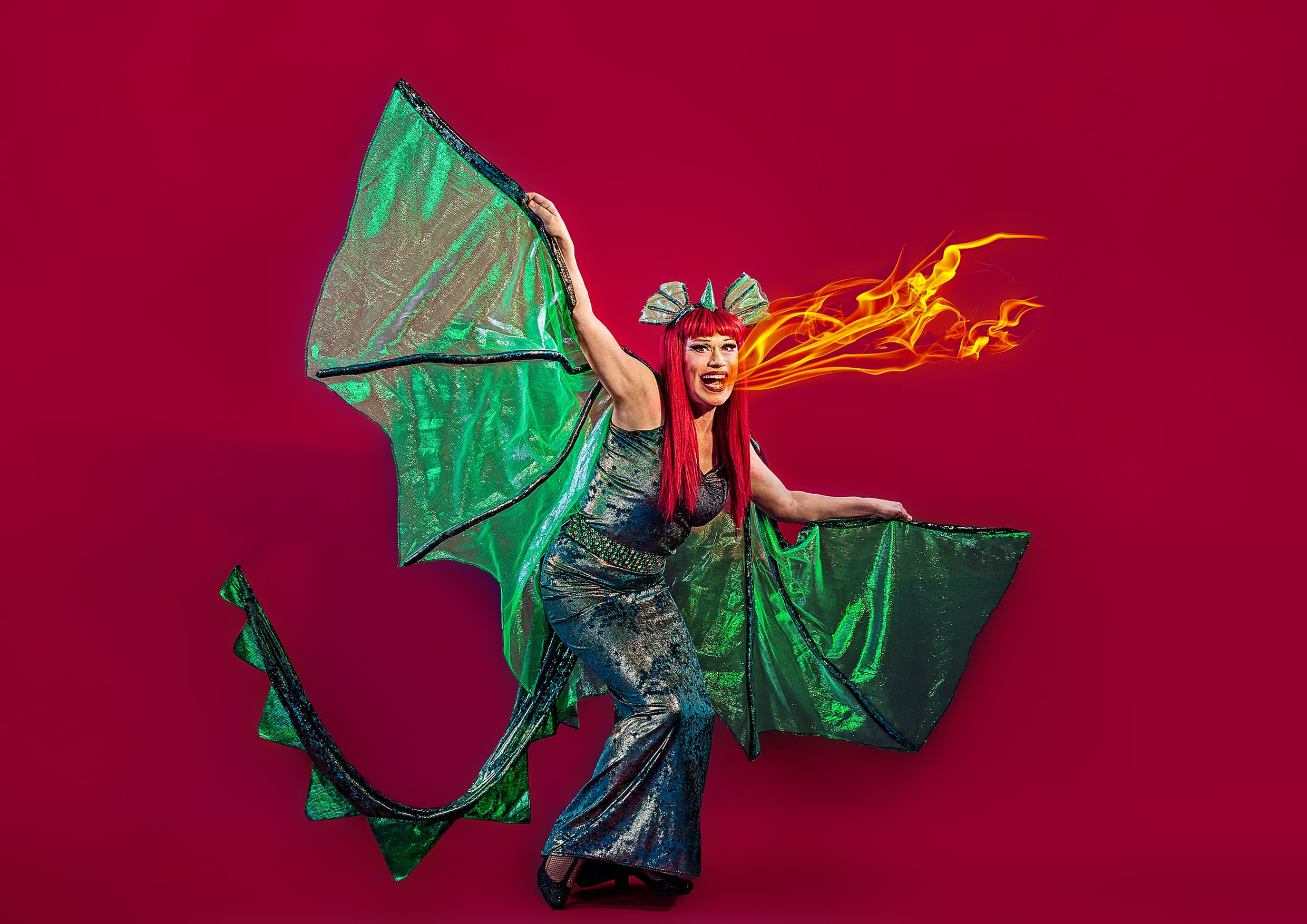 Bland Drakar och Dragqueens musikal: Lilla Jag och Drakarnas drottning