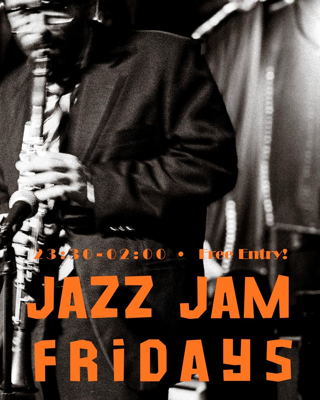 Jazz Jam Fridays— Vibrant jazz jam with Stockholms finest Live at Stampen! 23:30 – 02:00