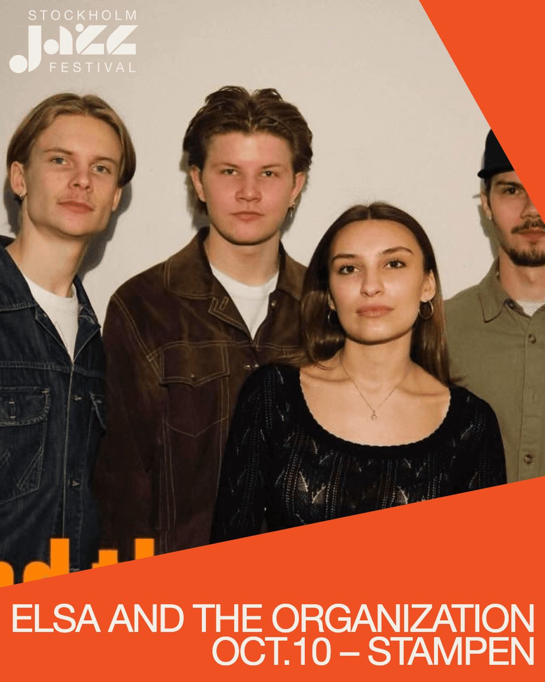 Stockholm Jazzfestival • Elsa and the Organization • Oct 10 • 20:30-23:00