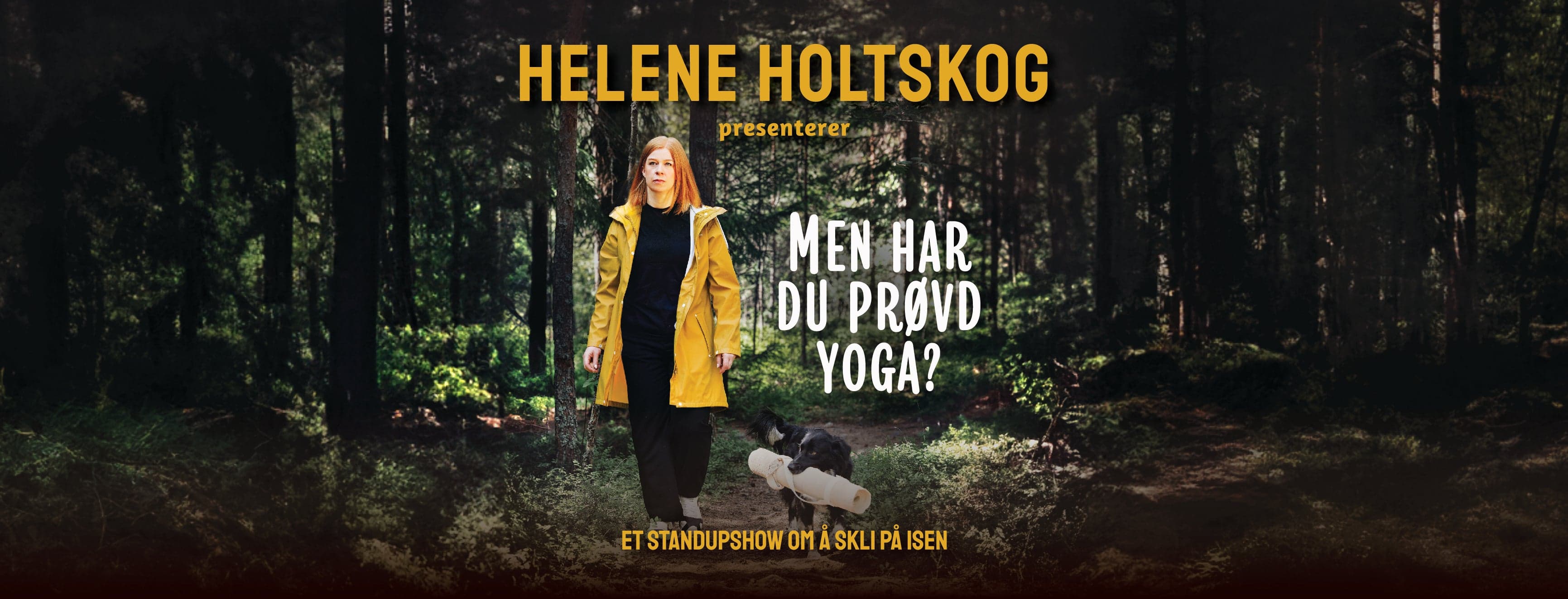 "Men har du prøvd yoga?"- et standupshow om å skli på isen