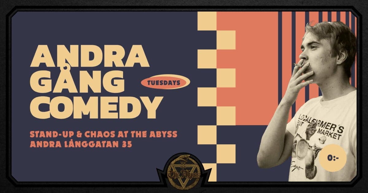 Andragång Comedy Tuesdays