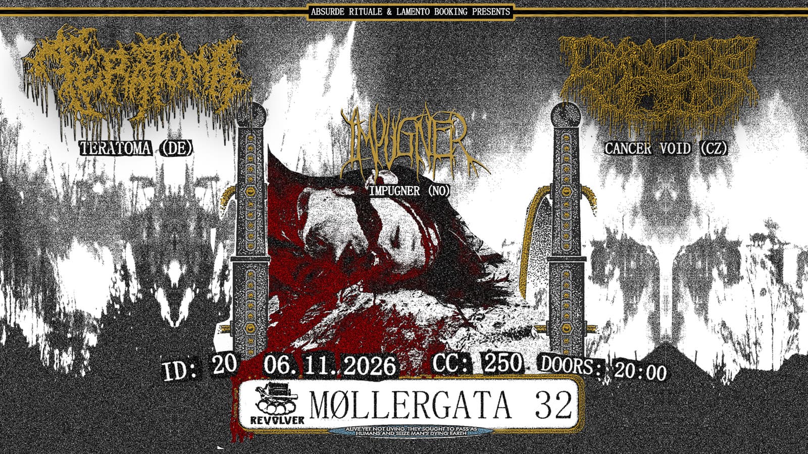TERATOMA + CANCER VOID // Support: IMPUGNER