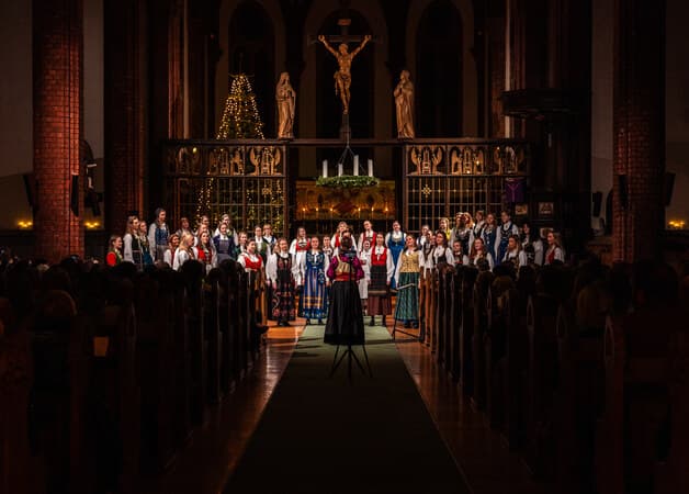 Julekonsert med Kvindelige Studenters Sangforening