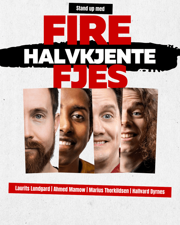 FIRE HALVKJENTE FJES