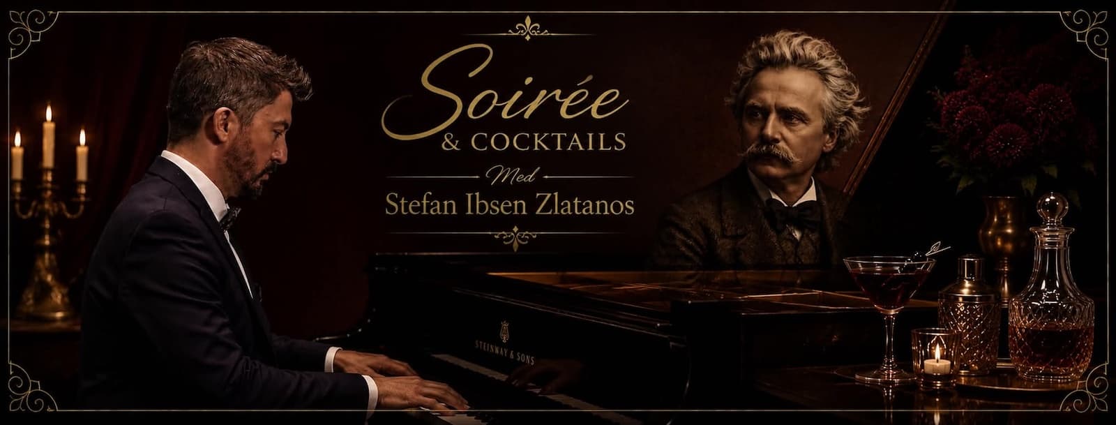 Soirée & Coctails med Stefan Ibsen Zlatanos