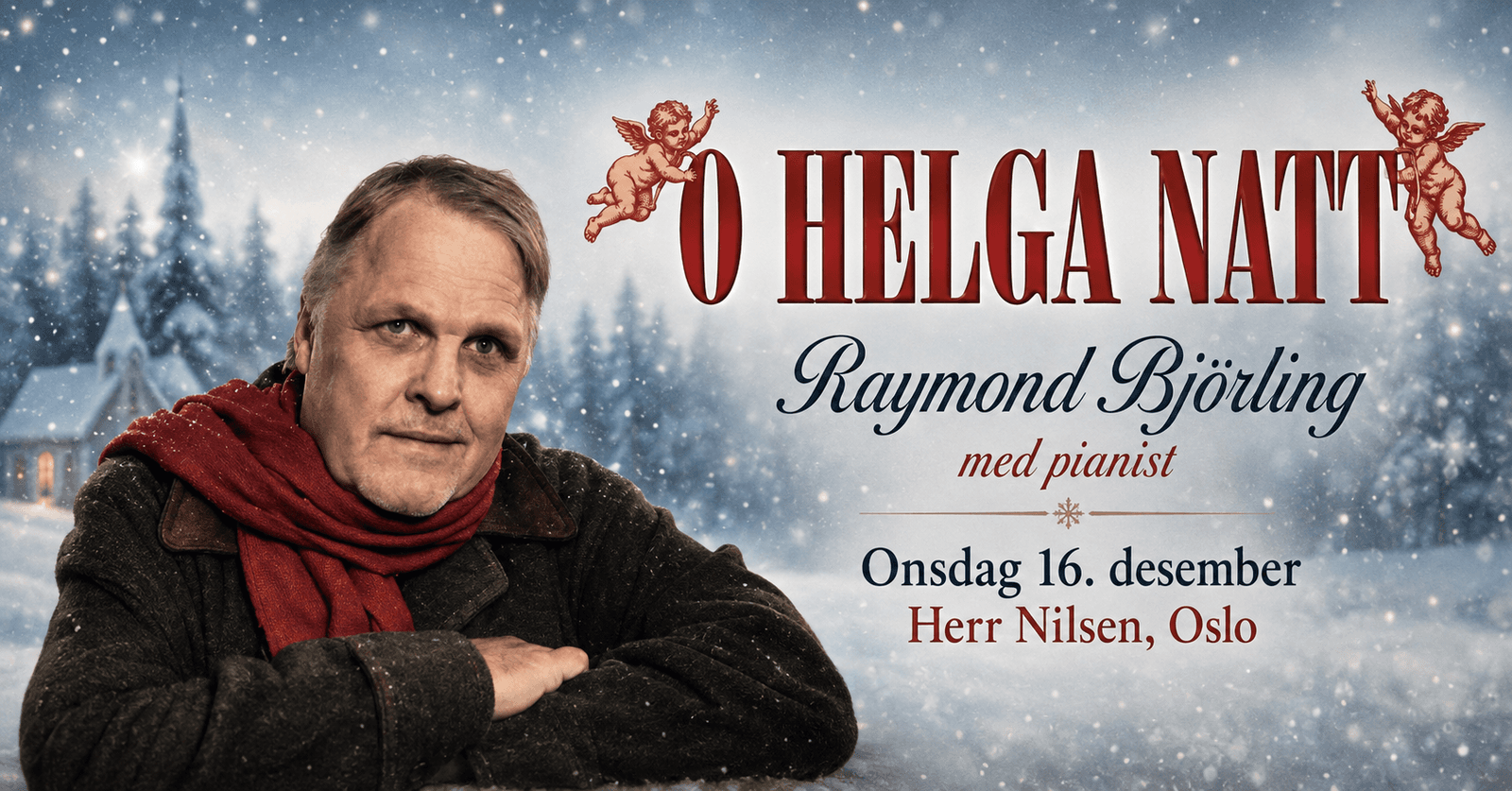 Ingen jul uten «O helga natt» – Raymond Bjørling viderefører familietradisjonen
