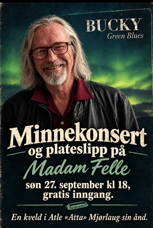 Minnekonsert Atle "Atta" Mjørlaug - Gratiskonsert