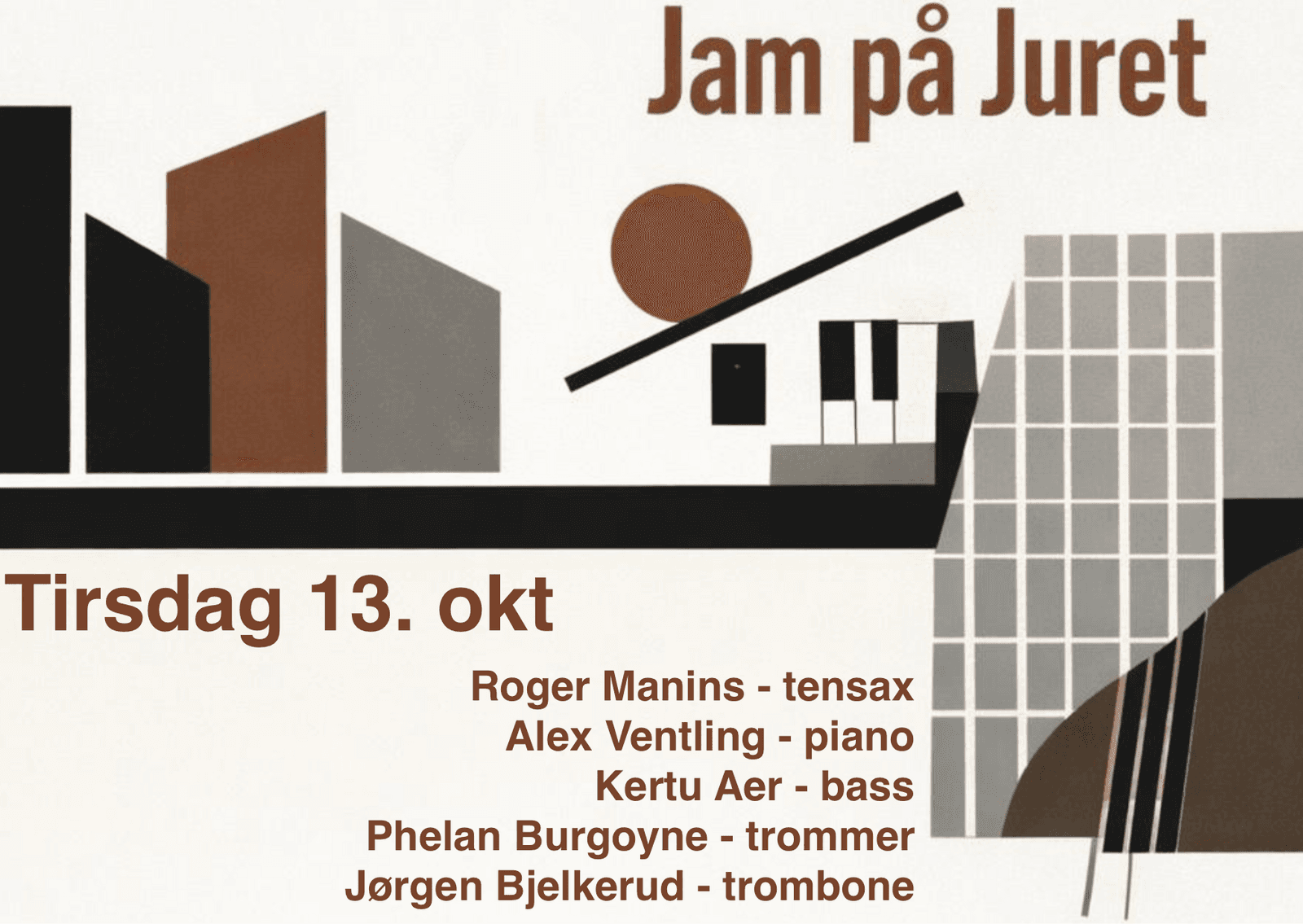 Jam på Juret // 13. oktober