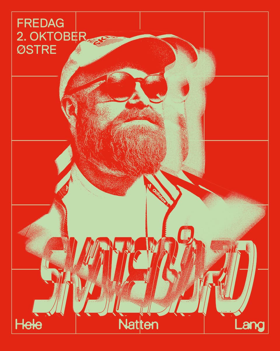 Skatebård hele natten lang