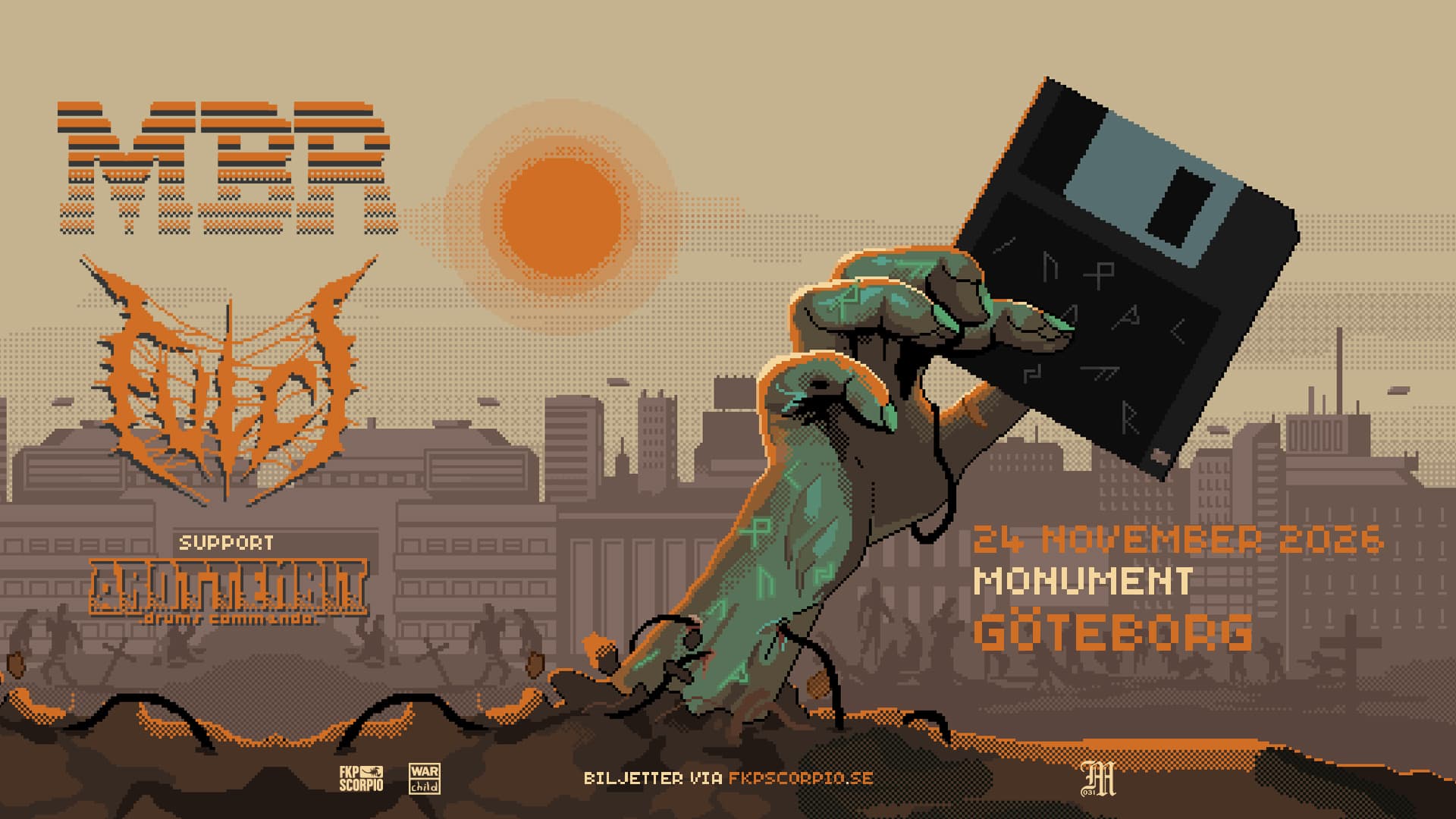 Master Boot Record + Fulci | support: Arottenbit