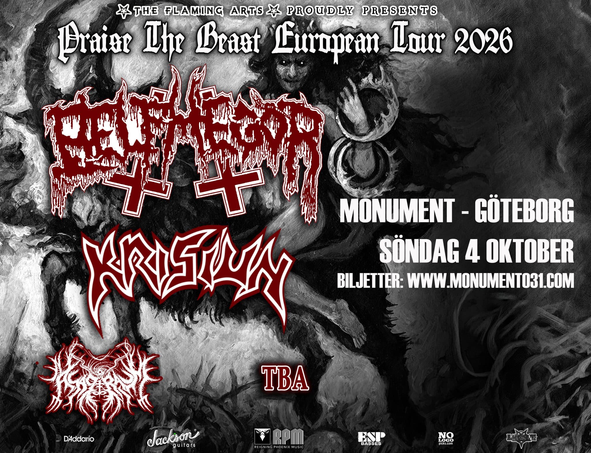 Belphegor + Krisiun & Asagraum 4/10