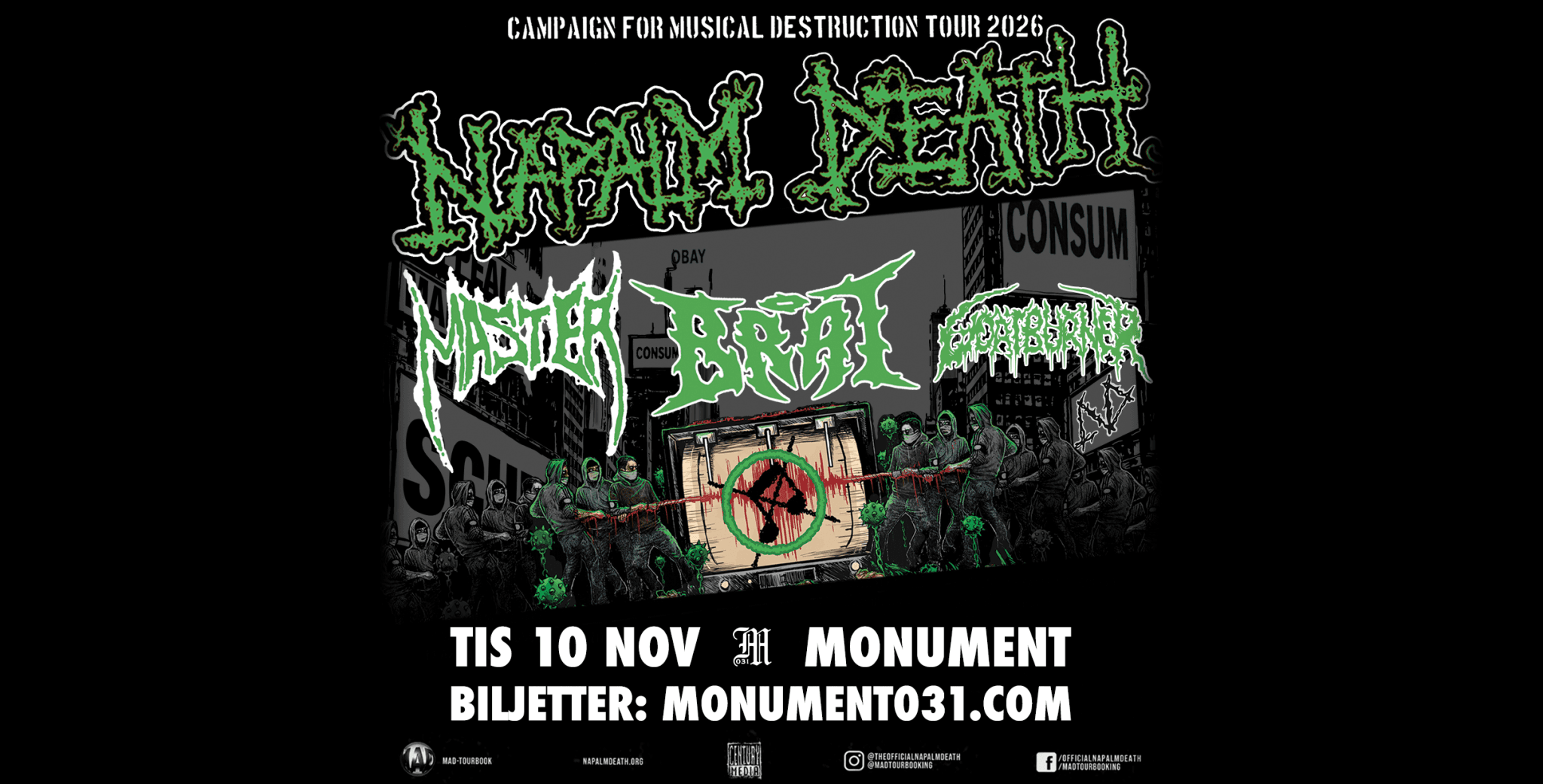 Napalm Death | Campaign For Musical Destruction