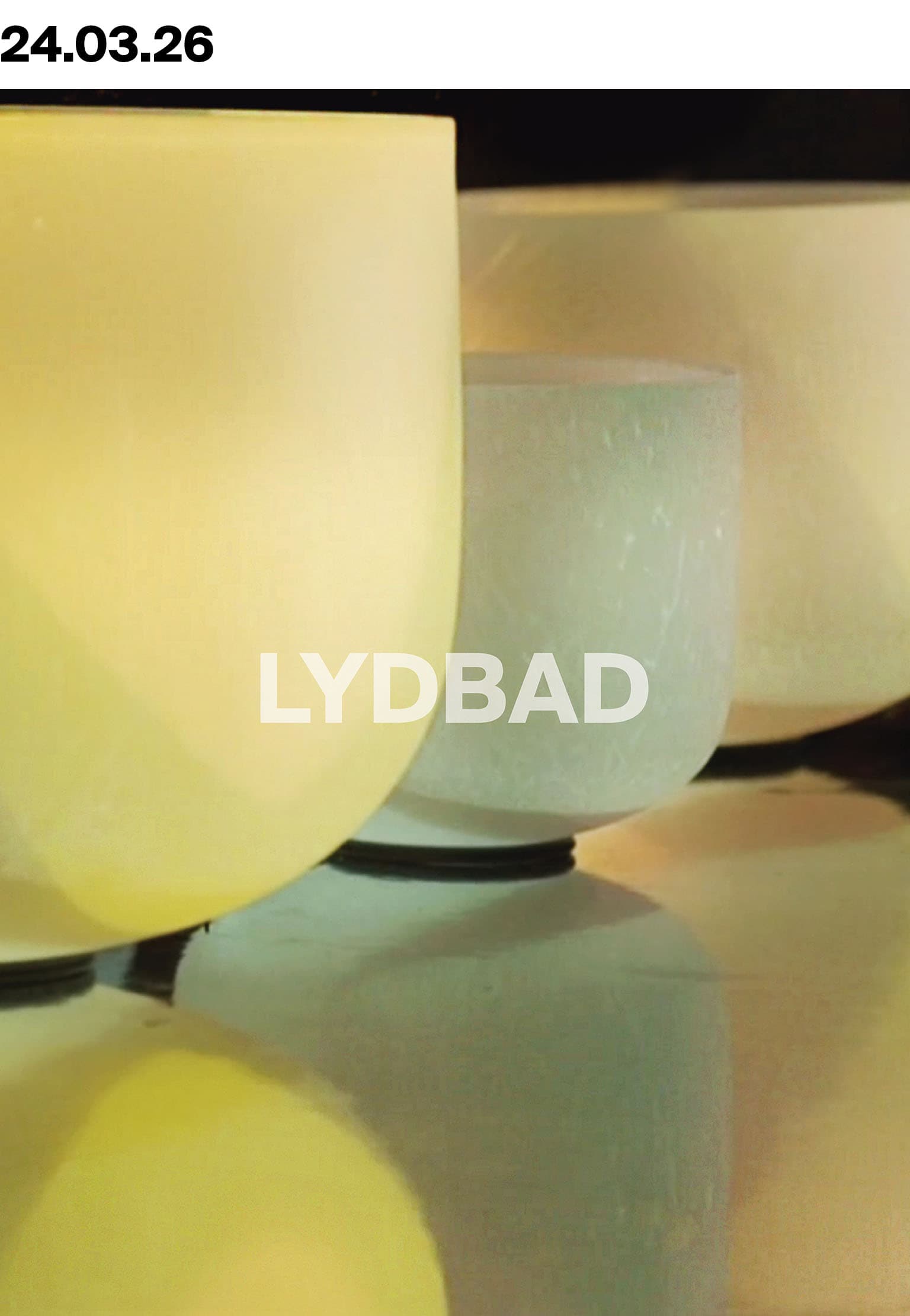 Lydbad