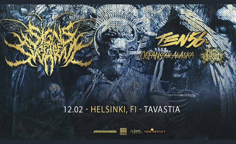 Signs of the Swarm (USA), Ten56 (Fra), Oceans Ate Alaska (UK) & Face Yourself (Fra-USA)